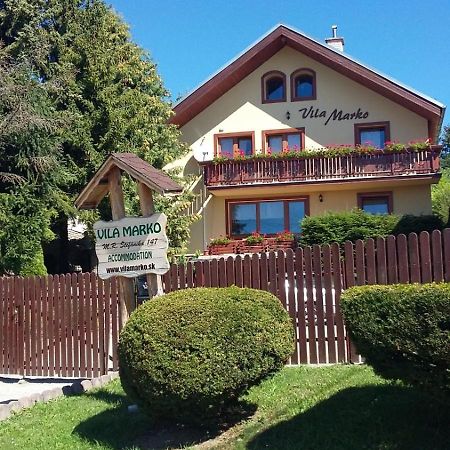 Vila Marko Nová Lesná Kültér fotó