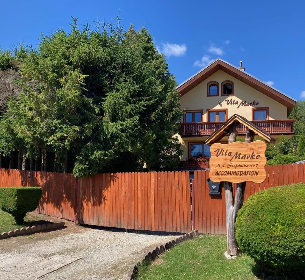 Vila Marko Nová Lesná Kültér fotó